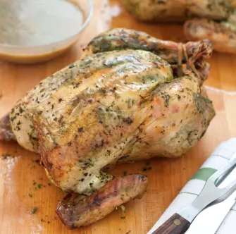 Herb roast chicken
