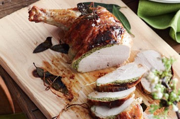 Herb-roasted turkey breast