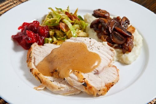 Herb roasted turkey breast