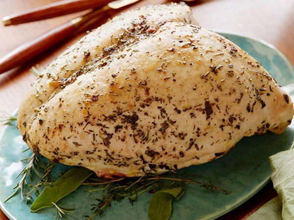 Herb-roasted turkey breast