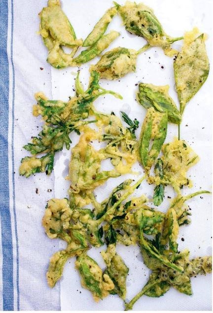 Herb tempura