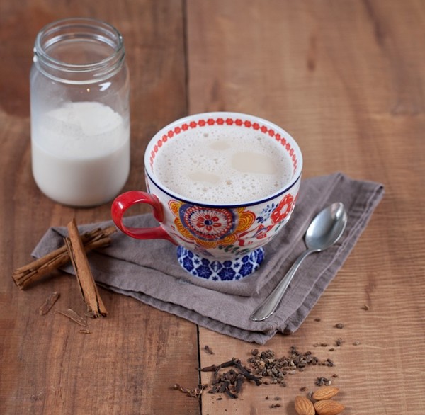 Herbal mocha latte