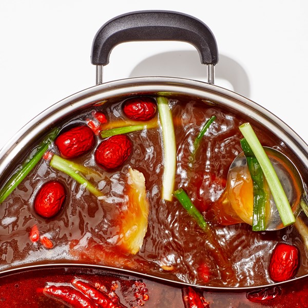 Herbal mushroom broth [Eric Sze]