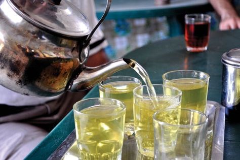 Herbal tisane (Shay a'shab)