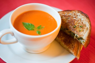 Herbed cheese sandwiches