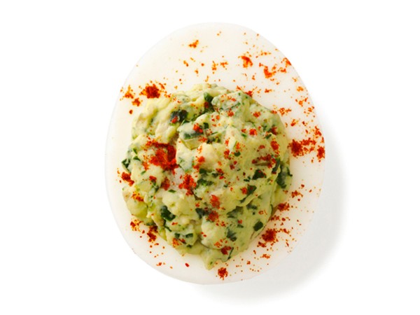 Herbed deviled eggs