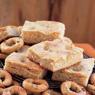Herbed focaccia (Focaccia alle erbe)