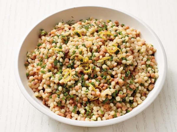Herbed fregola