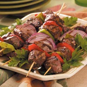 Herbed lamb kabobs 