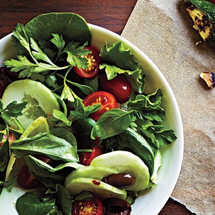 Herbed Mediterranean salad