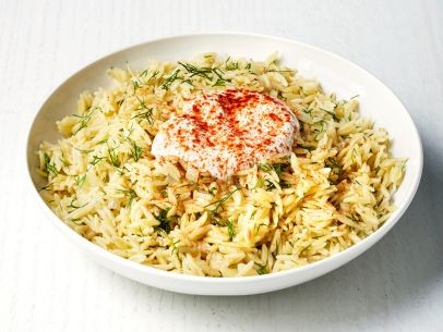 Herbed orzo pilaf