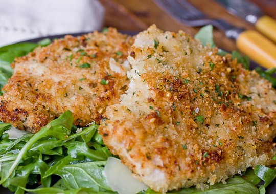 Herbed panko chicken