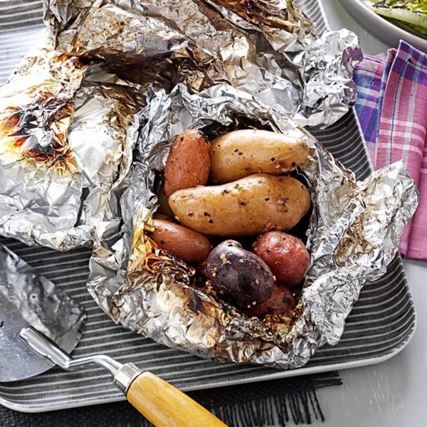Herbed potato packs