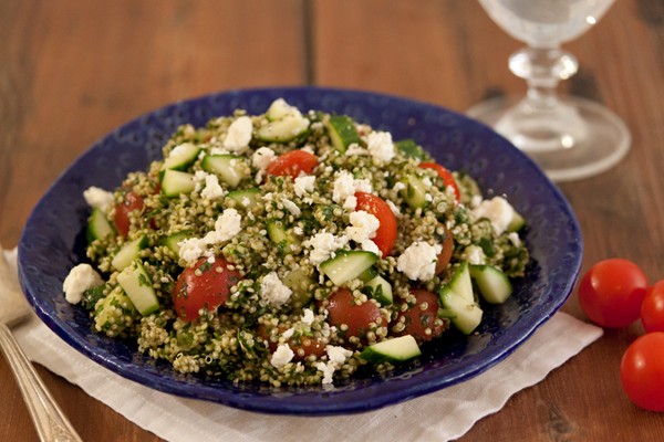 Herbed quinoa salad