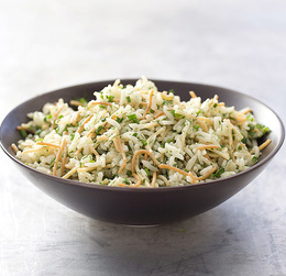Herbed rice and pasta pilaf
