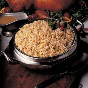 Herbed rice pilaf