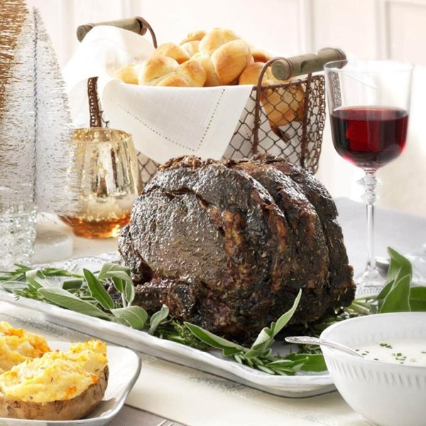 Herbed roast beef 
