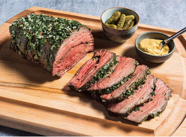 Herbed roast beef