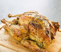Herbed roast turkey