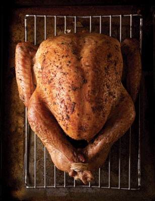 Herbed roast turkey