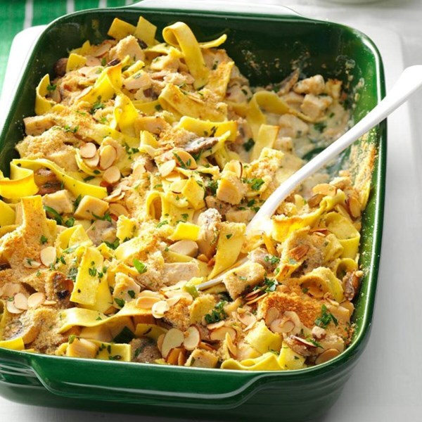Herbed turkey Tetrazzini