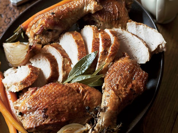 Herbed turkey two ways