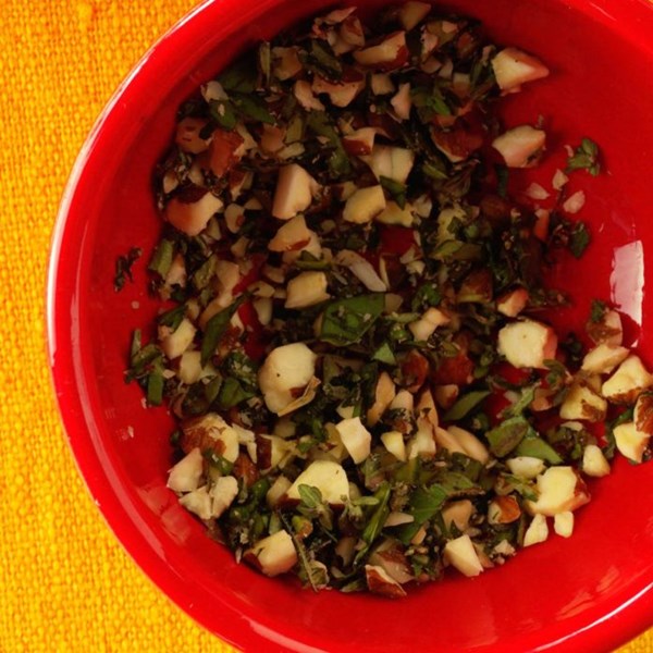 Herby-almond [pasta topper]