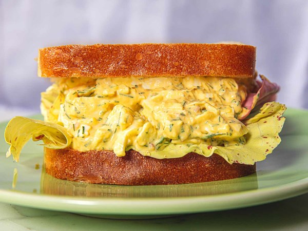 Herby egg salad