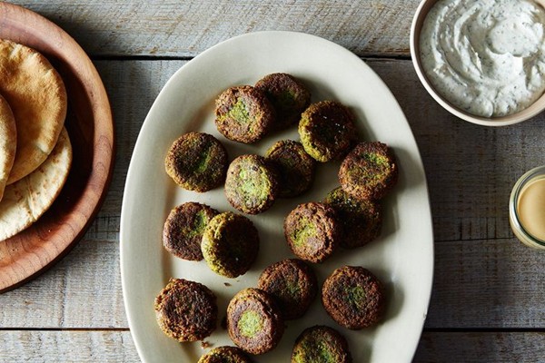 Herby falafel