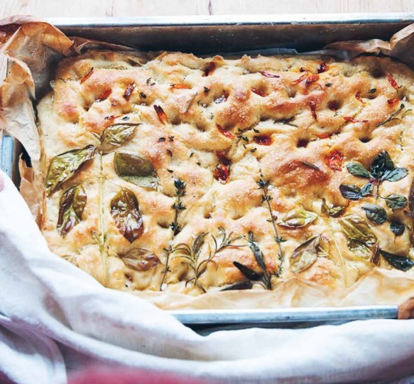 Herby focaccia