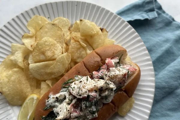 Herby lobster rolls
