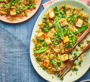 Herby paneer baked rice