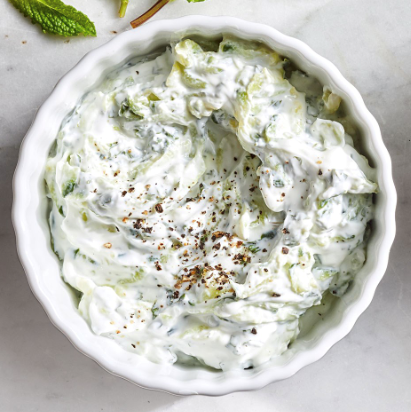Herby raita
