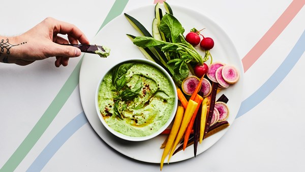 Herby ricotta dip