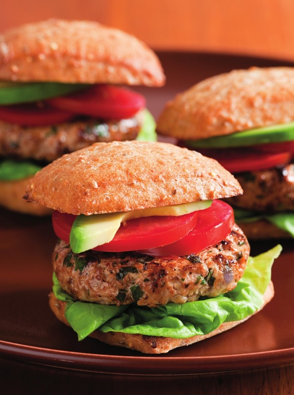 Herby turkey sliders