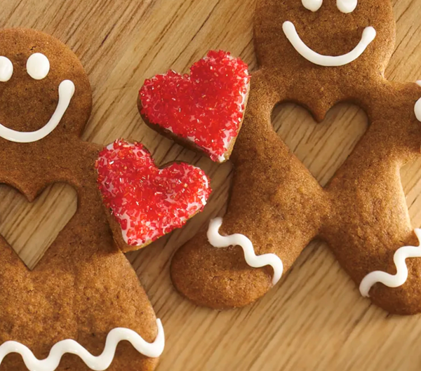 Here's my heart gingerbread pals