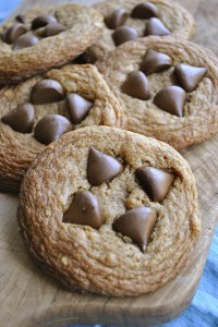 Hershey-kissed peanut butter cookies
