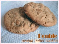 Hershey's double peanut butter cookies