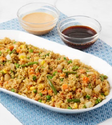 HIbachi-style fried quinoa