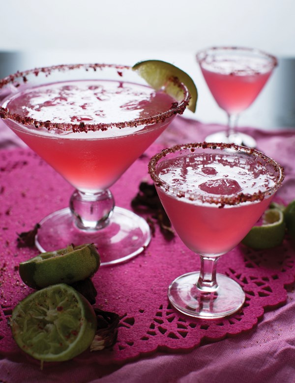Hibiscus margarita (Margarita con flor de jamaica)