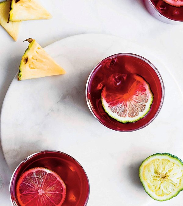 Hibiscus pineapple punch