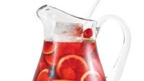 Hibiscus sangria punch [with alcohol]