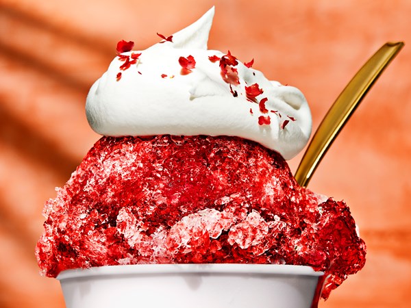 Hibiscus snow cones