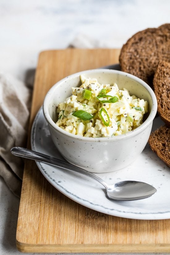 High protein egg salad