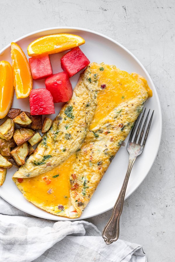 High protein omelet