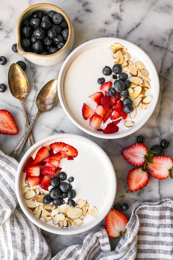 High protein whipped cottage cheese bowls 