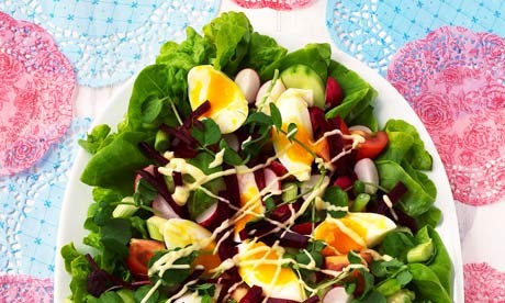 High tea salad