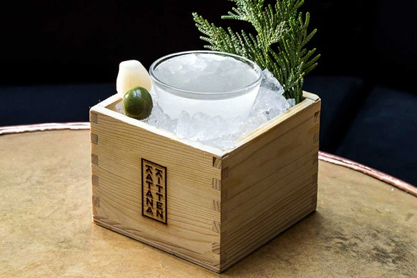 Hinoki martini
