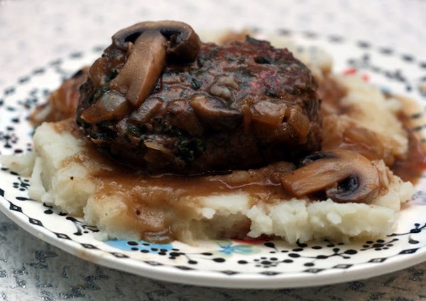 Hipster Salisbury steak