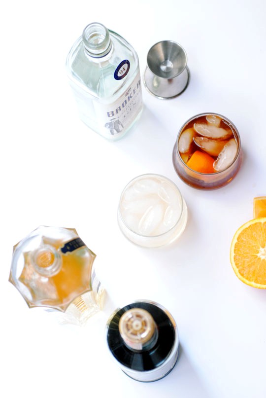 "His" gin and tonic